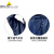 代尔塔407008新款雨衣工装户外防风套装 防水防雪分体式雨衣工地 407008藏青色 M
