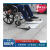 加宽加厚无障碍铝合金残疾人轮椅车斜坡板便携移动楼梯台阶坡道板 152*75cm
