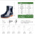 3531低筒雨鞋男式PVC1304防滑牛筋黑色低帮雨靴工作水鞋 43码