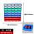 仓储塑料货架收纳箱五金工具展示架多层置物架库房仓库收纳盒 Q1单个长宽高180*180*80默
