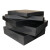 工业减震垫块橡胶缓冲垫机械防震垫方形橡胶板耐磨空调黑橡胶方块 100x100x15mm厚