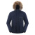 探路者 男式羽绒服 23秋冬款 抗寒防寒保暖工作服外套 TADDAL91575 藏蓝色-男款 XL 