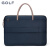 高尔夫（GOLF）GOLF商务公文包电脑包时尚女士可装14英寸笔记本手提包防泼 14英寸-深蓝色 14英寸