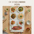 大宇（DAEWOO） 暖菜板可折叠饭菜保温板暖菜垫家用方形餐桌暖菜宝多功能加热菜板神器独立分区加热 白色 60*40cm