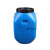 实验室专用废液桶 化学耐酸碱化工桶圆桶方桶酵素桶防腐蚀泔水桶 60升方桶蓝色加厚-I65