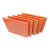 惠世达 橘色电木板绝缘板胶木板隔热电工板耐高温电木板加工整张零切（定制） 300*300*8mm 