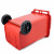 富都华创 环卫户外垃圾桶红色240L大号商用果皮箱带盖塑料垃圾桶 FDHC-LJT-17