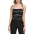 卡尔文·克莱恩（Calvin Klein）女式套装分离吊带背心 - 黑色 黑色的 XXSmall