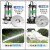 潜水泵220V水泵抽水泵高扬程小型抽水机农用灌溉污水泵排污泵 高扬程550W1寸[5米线+10米
