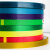 打包带编织带条彩色塑钢带diy塑料带条编织手工篮筐篮子藤编材料 果绿色(2斤*60米长)