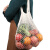 冰禹 BYjq-111 多功能手提式棉网袋 商超购物袋 蔬果收纳网兜 米色(长提款)1个