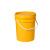 带盖pp桶胶桶涂料化工油漆包装桶密封塑料桶圆桶小桶 2L白色