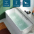 克里茨亚克力家用小户型独立式智能按摩恒温冲浪卫生间方形深泡浴缸 浴缸空缸 1.1m