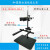 莱菁栎机器视觉微调实验支架 CCD工业相机支架+万向光源架 光学测试台定制定做 基础款高1200mm大底板 RH-MVT1-120