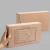 庄太太【单封口牛皮纸25*15*5cm/100个】凭证收纳盒凭证盒档案盒整理盒双封口文件盒ZTT-9334B