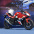朗创（LANGCHUANG）幻影R3摩托车跑车200cc小忍者V6地平线重机车趴赛水冷整车 红色 200cc国四电喷单缸可上牌