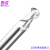 BHG德国钨钢铣刀 2刃标准长或加长高光铝用球型铣刀 CNC数控锣刀 R0.75*4D*50L