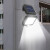 太阳能人体感应灯户外分体式太阳能充电壁灯车库照明路灯 太阳能120COB分体感应12格单模式