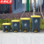 京洲实邦【30L米白色E款】户外环卫带盖垃圾桶ZJ-0035