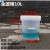 量桶20升 大容量桶带盖有刻度抹布美容院浸泡用尿桶10L透（不含液体） 2L半透明刻度桶(1个)