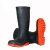 【迈凯乐】雨鞋男款高筒下雨天户外钓鱼洗车防雨水雨靴耐磨 型号M-YJ001 黑色 45 