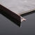FACEMINI FN-707 L型铝合金极窄收边条瓷砖地板接缝阳角封边板材墙砖 高度15mm_L型_7536 玫瑰金2.5米
