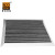 爱柯部落 铝合金地垫地毯 直铺式 刮沙除尘条纹垫无需开槽0.8m×1.6m耐磨进门脚垫1.0mm壁厚灰色可定制110624