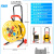 线缆盘绕线盘移动式电缆盘手提式线盘绕线器线滚子线轴电缆盘线 金属100米带漏电插座空盘D