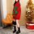 LRWC毛衣冬款 女高领日系红色圣诞加绒加厚高领毛衣女中长款2023新款 绿色（优质加厚版） S