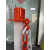 定制护栏围栏杆排队工地安全可移动警示柱链条停车警戒线室内外 红白2柱5米3钩+1挂牌+1灯