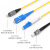 利合光电（LHG）光纤跳线SC-ST单模万兆单芯光纤线缆跳纤3.0尾纤监控光跳线 10米
