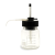 上海求精可调定量加液器 I型 II型量程0.38ml 1ml 5ml 10ML配透明白瓶 棕瓶子玻璃 新款可调10ml（透明玻璃瓶）