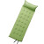 牧高笛户外装备 带枕头加宽加厚单人露营自动充气防潮垫 MJ MF092006 绿色