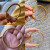 包表膜珠宝首饰保护膜手镯包镯子PVC吸附膜6丝黄金古法吸附膜 透明0.8CM6丝薄长50米
