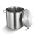 科能芯 加厚复底不锈钢汤桶带盖复合底桶特大汤锅 备件 40x40加厚汤桶 