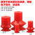 机械手配件真空吸盘工业B5/B8/B10/B15硅橡胶高回弹吸盘吸嘴气动 B8-S硅胶(红色)