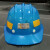 适用矿用安全帽挂矿灯煤矿井下矿山专用反光条玻璃钢劳保安全头盔印字 红色 矿帽