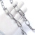 不锈钢晾衣链室外晒衣绳防滑晾衣服铁链子防风神器挂凉衣绳 3毫米粗链条3.5米长+2个弹扣