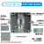 京仕蓝 铸铝防水防爆接线盒IP67户外电机盒带端子电源密封分线盒 FA60 一进一出(120*120*82mm)