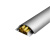玛仕福 铝合金线槽 半圆自粘明装电线电缆弧形走线槽明装 7号（壁厚1.0mm)