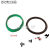 铝塑管铜接头用绿色皮圈O型圈 太阳能专用配件防漏密封圈 1620绿色皮圈50个