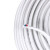 起帆（QIFAN）电缆 BVVB3*2.5平方明装电源线 扁平硬护套硬线 白色50米