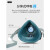 LISMkn95防尘口罩防工业粉尘面罩颗粒物防护防甲醛口罩猪鼻子面具装修 高效过滤100片滤棉
