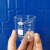 量杯刻度耐高温加热冲奶喝水微波炉DIY实验家用玻璃无嘴烧杯 低型250ml