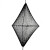 船用白昼信号球锚球黑球体圆柱体菱形体单锥双锥标识网状黑信号球 双锥形状