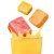 百草味 一块果汁54g/盒 冻干草莓脆黄桃脆休闲零食蜜饯水果干果脯混合装零嘴小吃