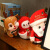 卡奇雅（KAQIYA）圣诞节日礼物平安夜礼物苹果圣诞老人公仔玩偶公司装扮节日礼物女 雪人1 20厘米