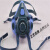 三艾姆 供气式防毒面罩硅胶面罩防尘面具喷漆化工防护面罩 B2+6021套件 