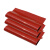 颖欢红色硅胶板耐高温透明硅胶皮减震密封软垫硅胶垫密封垫1米*1米*8毫米 红色硅胶板 1米*1米*8毫米 