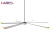 拉瑞斯 工业大吊扇 永磁六叶吊扇6米1 通风降温节能超强风力吊扇 DX6.1m (包安装)